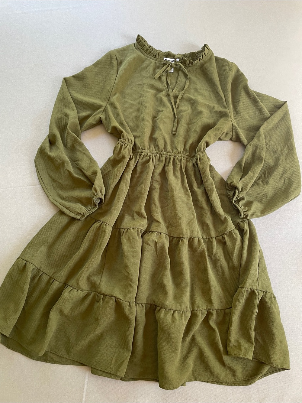 Olive Green Dress